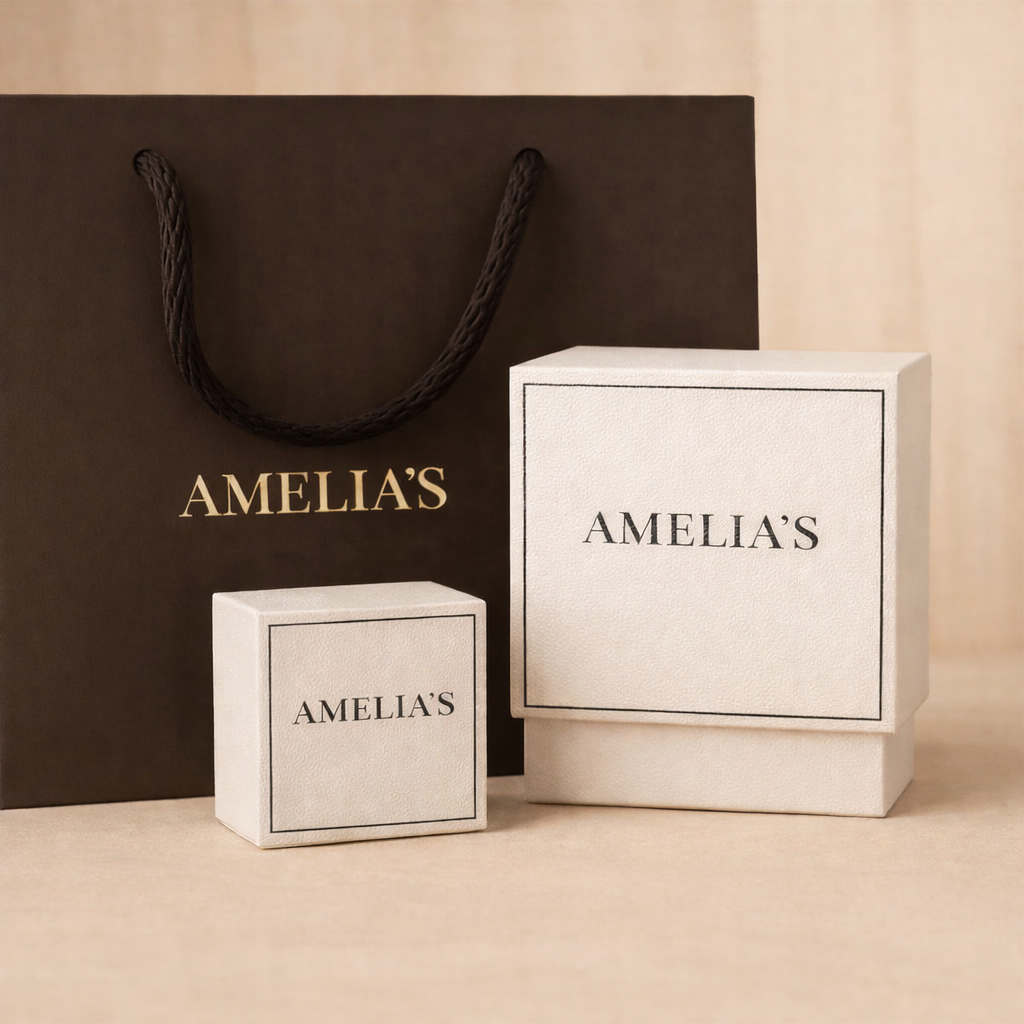 Blue Stone Earrings in Silver